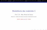 Prof. Dr. I^edo Alves de Souza - academico.uema.br§ão.pdf · Plano de estudo Introdu˘c~ao Se˘c~ao transversal circular cheia Se˘c~ao transversal circular vazada Aplica˘c~ao