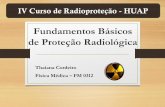 Fundamentos Básicos de Proteção Radiológica - … · ICRU (1985) LIMITES DE EXPOSIÇÃO EXTERNA Conceitos Grandezas de monitoração . Grandezas e Unidades em ... ICRP-60 (1990)