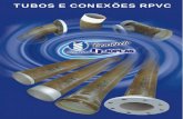 TUBOS E CONEXÕES RPVC - Joplas€¦ · O PVC apresenta muito bom comportamento quanto à abrasão, superando os tubos de aço, alumínio e poliéster reforçado com fibra de vidro