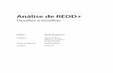 Análise de REDD+ - cifor.org · usados para desenvolver os níveis de referência. A consideração dos motores ... meio de uma abordagem escalonada, que é apresentada neste capítulo.