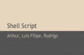 Shell Script - inf.ufes.br · scripting, ou linguagem de ... (Shell script), como por exemplo, em alguns sistemas operacionais da família Linux, que usam a linguagem bash. Introdução