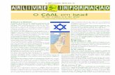 O CAAL em Israel - clubearlivre.orgclubearlivre.org/files/caal/downloads/boletins/2016/boletim285.pdf · de maio de 1948, Israel é ao mesmo tempo um país ... te no território da