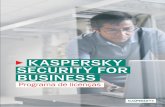 KaspersKy security for Business · Qual é o nível de protecção indicado para si? A migração para esta nova família de produtos e funcionalidades oferece valor imediato aos