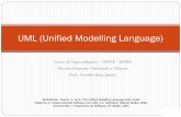 UML (Unified Modelling Language) - DEINF/UFMAdeinf.ufma.br/~geraldo/dob/5.UML.pdf · Introdução A ênfase da UML é na definição de uma linguagem de modelagem padrão, e por conseguinte,