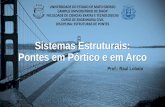 Sistemas Estruturais: Pontes em Pórtico e em Arcosinop.unemat.br/site_antigo/prof/foto_p_downloads/fot_12113aula_03... · Quando a obra for de concreto armado, deve-se prever um
