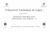 XV de France Equipe de France De Rugby à VIIanneclairepannier.free.fr/files/aerobie/Frequence_cardiaque_rugby... · J.P. Doutreloux, Fév. 2004 2" ˇ ˘ˇ ( )ˇ ˆ ˘ˇ ( ˇ ˇ ˇ
