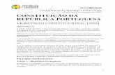 CONSTITUIÇÃO DA REPÚBLICA PORTUGUESAlaicidade.org/wp-content/uploads/2007/04/constituicao-1976-2005.pdf · secreto e periódico, do referendo e das demais formas previstas na Constituição.