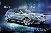 Classe A. - Mercedes-Benz · O novo motor turbo de 4 cilindros, com 1,6 litro de cilindrada, injeção direta a gasolina e comando das válvulas variável,