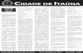 Jornal Oficial do Município de Itaúna - 28 de novembro … · velório. Art. 3º A reunião ordinária prevista para ocorrer no dia 19 de novembro de 2013, será ... e o valor dos