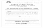 EDITAL DE LICITAÇÃO - Prefeitura Municipal de …diamantina.mg.gov.br/wp-content/uploads/2015/06/... · 14 de dezembro de 2006, Lei Complementar 147, de 07 de agosto de 2014, Decreto