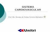 SISTEMA CARDIOVASCULAR - … · Divisão do Sistema Circulatório Sistema vascular sanguíneo: vasos condutores de sangue (artérias, veias, capilares) e o coração. Sistema linfático: