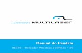Manual do Usuário - arquivos.multilaser.com.brarquivos.multilaser.com.br/manual/RE070_MANUAL.pdf · A lista abaixo contém as funções principais do dispositivo e pode ser útil