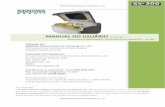 MANUAL DO USUÁRIO - sinnowabrasil.com.brsinnowabrasil.com.br/wp-content/uploads/2016/02/manual-sx300_201… · Responsável técnico: ... Configuração relatório de impressão