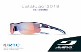 catálogo 2018 - julbo-optica.es · intensifica los contrastes del terreno para BTT, esquí nórdico o trail running. 5 Tratamientos específicos ... RX Trem, auténtica revolución