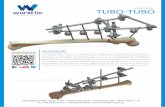 Fixador Tubo-Tubo 2014 - portomed.comportomed.com/site/wp-content/uploads/2016/10/Fixador_Tubo-Tubo.pdf · nos tecidos moles, fraturas envolvendo perda de tecido óssea e quando há