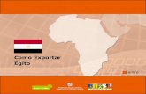 Como Exportar Egito - · PDF fileComo Exportar Egito Sumário 6 ASPECTOS GERAIS.População das principais cidades egípcias (milhões de habitantes).Cidade População Grande.Cairo