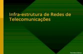 Infra-estrutura de Redes de Telecomunicações · –Ex. Placa de Rede, switch convencional; ... –Cabos UTP: o mais utilizado, de baixo custo, ... WAN Núcleo Borda Núcleo (redundante)