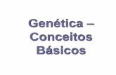 Genética – Conceitos Básicos - Itabaiana-Sergipe€¦ · Genótipo •Constituição gênica do indivíduo, isto é, são os genes que ele possui em suas células e que foram