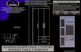 GUARDA-ROUPA CHILE 3 PORTAS ROPERO CHILE 3 …maxelmoveis.com.br/uploads/__manualdemontagemg_5ac68ce1b7c8a.… · Colocar todas las tuercas cilíndricas antes de iniciar el montaje;