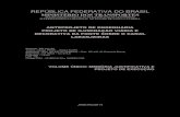 REPÚBLICA FEDERATIVA DO BRASIL - DNIT — DNIT · x Volume 3B – Memória de Cálculo Estrutural: apresenta os critérios utilizados e os cálculos efetuados de acordo com as soluções