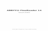 ABBYY® FineReader 14 - OCR, PDF, Text Scanning … · tipos de PDF, combinando poderosas funcionalidades de Reconhecimento Ótico de Caracteres (OCR) e edição e visualização