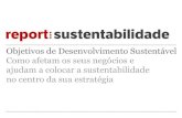 Objetivos de Desenvolvimento Sustentável Como … · Nestlé, Wal-Mart e Unilever já estão fazendo ... →Definir prioridades Objetivos de Desenvolvimento Sustentável Definir