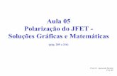 Aula 05 Polarização do JFET - Soluções Gráficas e …elo2eng/Aula_05n.pdf · Prof. Dr. Aparecido Nicolett PUC-SP Aula 05 Polarização do JFET - Soluções Gráficas e Matemáticas