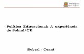 Política Educacional: A experiência de Sobral/CEeduca.salvador.ba.gov.br/wp-content/uploads/2014/10/SLIDES-POLITIC... · Ponto de partida 48,0% 52,0% Leitores Não-leitores 48%