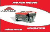 MOTOR M95W - A Motor Diesel M95W.pdf · A correta interpretação e manuseio deste catálogo são formas para se obter um melhor ... MOTOR - CARCAZA DEL MOTOR - TAPAS, VALVULAS DE