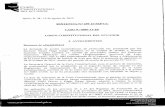 CORTE CONSTITUCIONAL DEL ECUADOR … · Caso N. 0 0087-12-EP Página 4 de 19 Multicompetente de Loja negó la acción de protección mediante sentencia del 8 de septiembre 2011.