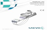 Unidade de Agua SAEVO S300 - saevo.com.br€¦ · Unidade de água para uso odontológico, ... 1 Suctor BV TBV 1 Suctor Venturi TV ... Equipamento completo FULL