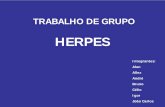 HERPES - Colégio de São Bentocsbrj.org.br/FRAGOSO/T213Herpes.pdf · Ambos os tipos apresentam o mesmo ciclo dentro do organismo de pessoas infectadas, porém existem aspectos que