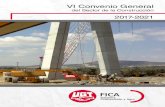 2017-2021 - ugt-fica.org · 2017-2021 FICA Industria, Construcción y Agro VI Convenio General del Sector de la Construcción
