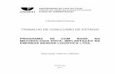 TRABALHO DE CONCLUSÃO DE ESTÁGIO - …siaibib01.univali.br/pdf/Franciele Mazoti Guarnieri.pdf · fundamental para a educação da qualidade total e pode ser adaptado à cultura