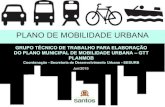 PLANO DE MOBILIDADE URBANA - santos.sp.gov.br · um plano de transporte urbano integrado, compatível com o plano diretor ou nele inserido”. ... 2.1.2 - Porcentagem de vias pavimentadas