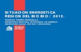SITUACION ENERGETICA REGION DEL BIO BIO / 2012. · situacion energetica region del bio bio / 2012. rodrigo torres hermosilla secretario regional ministerial de energia. macrozona