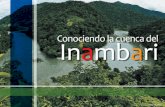 Conociendo la cuenca del Inambariinambari.org/img/2014/05/Cartilla-inambari.pdf · 7 La cuenca del Inambari en la amazonia sur, se ubica La cuenca del Inambari dentro de la cordillera
