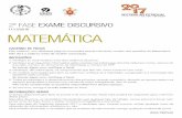 11/12/2016 MATEMÁTICA - vestibulardeaaz.com.br€¦CADERNO DE PROVA Este caderno, com dezesseis páginas numeradas sequencialmente, contém dez questões de Matemática. Não abra