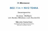 802.11n + NV2 TDMA - mum.mikrotik.commum.mikrotik.com/presentations/BR11/8_Sanchez.pdf · 1 - Projetar uma Rede Wireless WMAN (Cidade) 2 - Analisar o Espectro Rádio Elétrico Disponível