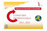Programa talleres consumo responsablev.1.ppt [Modo de ... · PARA Adultos Dirigido a: AsociacióndePadres(AMPAS),CentrodeAdultos,Asociacionesde ... Taller de Residuos y Reciclaje.