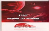 Manual do usuario ST240 Rev1 - stdobrasil.com.br€¦ · suntech do brasil comercio, representaÇÃo e assistÊncia tecnica ltda manual do usuÁrio st240 3 sumÁrio 1. introduÇÃo