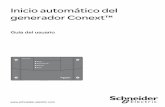 Inicio automático del generador Conext™solar.schneider-electric.com/wp-content/uploads/2014/08/Conext-AGS... · comerciales registradas del grupo empresarial Schneider Electric.