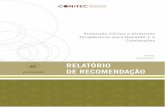 Protocolo Clínico e Diretrizes Terapêuticas para …conitec.gov.br/images/Relatorios/2017/Relatorio_PCDT_Hepatite_C... · submetida à apreciação do Plenário da CONITEC, com