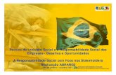 Política de Inclusão Social e a Responsabilidade Social ... · Política de Inclusão Social e a Responsabilidade Social das Empresas ... Supermercados e Indústria Alimentícia