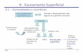 9 - Escoamento Superficial - docs.ufpr.br · 9 - Escoamento Superficial 9.1 – Generalidades e ocorrência ESCOAMENTO SUPERFICIAL Estuda o deslocamento das ... Hidrologia Básica.