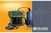 HI9828po - Hanna Instruments Portugal · Para calibração em campo, as soluções de Calibração Rápida da HANNA, permitem aos uti-lizadores normalizar o pH e a condutividade,