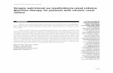 Terapia nutricional na insuficiência renal crônica ...sban.cloudpainel.com.br/files/revistas_publicacoes/3.pdf · Estudos de balanço nitrogenado em pacientes cronicamente urêmicos