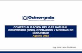 COMERCIALIZACIÓN DEL GAS NATURAL …gasnatural.osinerg.gob.pe/contenidos/uploads/GFGN/Comercializacion... · Actividades de comercialización del Gas Natural Comprimido (GNC), a
