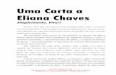 Uma Carta a Eliana Chaves - Revista Pandora Brasilrevistapandorabrasil.com/revista_pandora/87_eliana/Revista Pandora... · Uma Carta a Eliana Chaves ... não somos preparados para