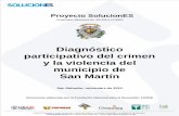 Diagnóstico participativo del crimen y la violencia del ...n.pdf · CAPÍTULO I. Enfoque del diagnóstico, marco conceptual y metodología de ... Victimarios para el delito de homicidio,